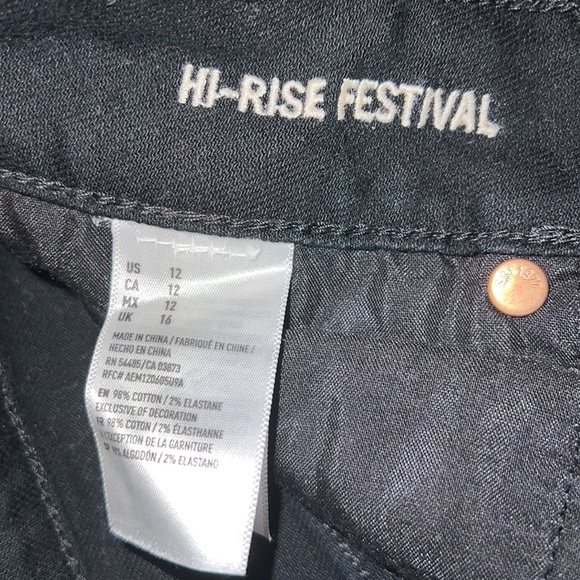 Black American Eagle jean shorts - Picture 4 of 4